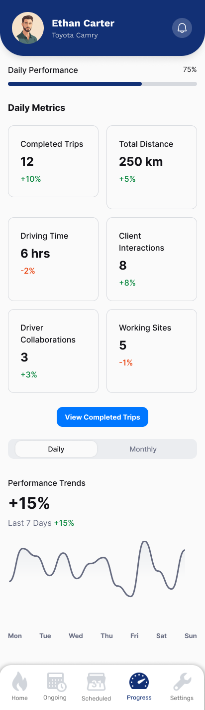 Driver Companion App
